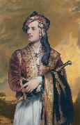 Lord Byron in Albanian dress Thomas Phillips